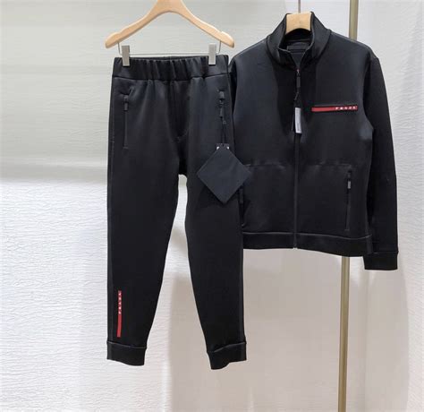 prada trackpants|prada tracksuit women's.